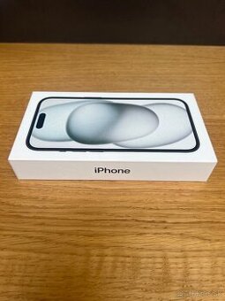 Predám iPhone 15 128GB BLACK, NEROZBALENÝ, TOP, ZARUKA 2R