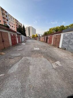 ZÁPAD Garáž ul. Považská. V blízkosti Nová Nemocnica. 17 m2.