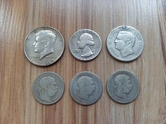 Mince striebro vzácne
