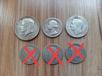 Mince striebro vzácne