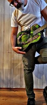 Machový obraz "Gitara"