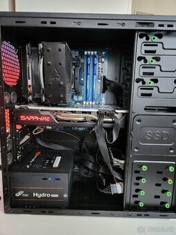 Lacné herné PC - RX 580 8GB / Xeon E3-1240 v2 / 16GB RAM