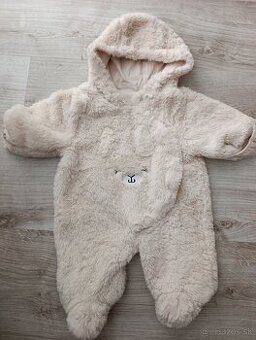 Detské zateplené overaly