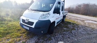 Peugeot Boxer valník 7 miestny ,korba