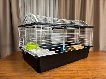 🐹 Predám 2 klietky FERPLAST + príslušenstvo + pelech