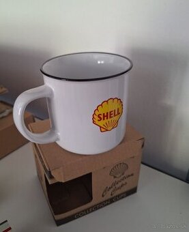 Hrnceky Shell keramicke historicka RETRO zbierka