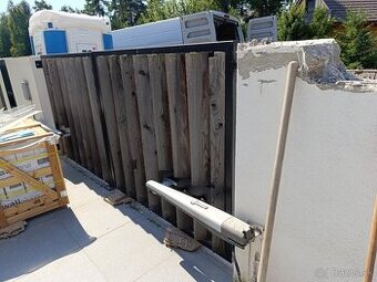 Komplet brána aj s pohonom Nice