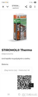 Lepidlo na Polystyrén,  Maxima