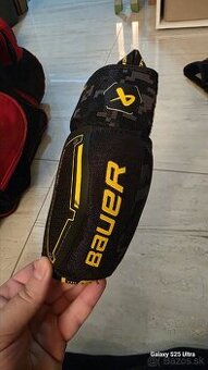 Detské hokejové lakťové chrániče Bauer Supreme Mach
