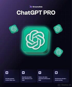 ChatGPT Go / Plus / Pro – lacný prístup
