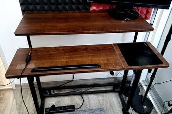 Písací/pracovný nastaviteľný stôl