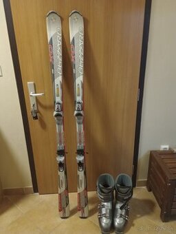 Lyze blizzard 167 a lyziarky nordica 46-48
