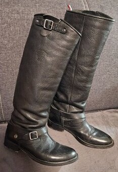 Kozene cizmy Tommy Hilfiger /c.38