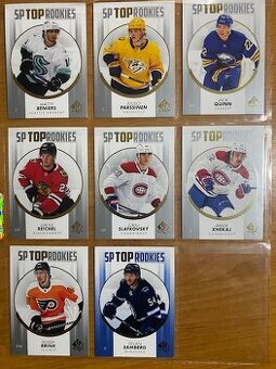 Hokejové kartičky NHL Top Rookies