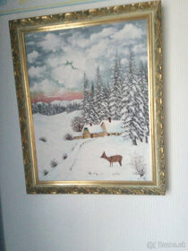 predám obraz z roku 1962