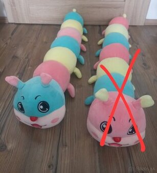 Plyšová stonožka 80cm