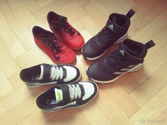 Topánky a juniorská halová obuv