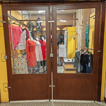 Široké skladacie dvere