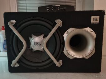 Subwoofer 450W: JBL GT - Bass Pro 12 + Zosilňovač: 150W