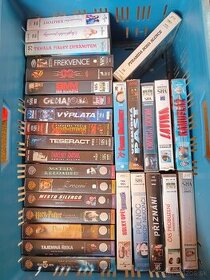 43 kusov VHS kazety originál plus nepoužité pásky BASF EQ240 - 1