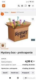 Mystery box - prekvapenie