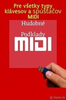 Predám Hudobné podklady : Slovenské,České, a zahraničné