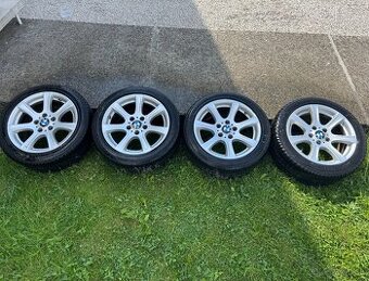 Hliníkové disky BMW 3 R17 so zimnými pneu