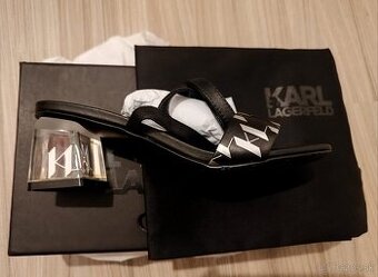 NOVE kozenne sandalky KARL LAGERFELD - velkost 36