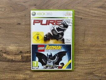 Hry na Xbox 360 - LEGO Batman The Videogame + Pure