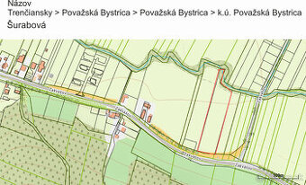 Pozemok Považská Bystrica