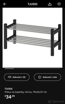 Botník/polica na topánky
