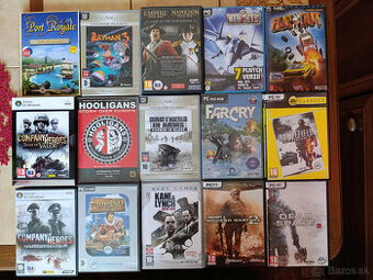 PC hry , Score DVD zberaľské disky s obalmi