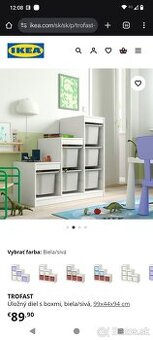 Predám bielu komodu