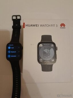 Predám inteligentné hodinky Huawei Watch Fit 3 Active