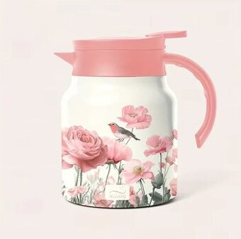 Termoska 1l vtáčik v kvetoch