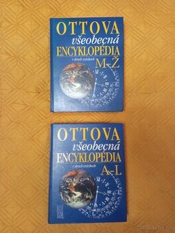 Ottova všeobecná encyklopedie ve dvou svazcích A-L, M-Ž