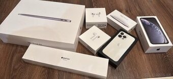 IBA krabice od Apple produktov