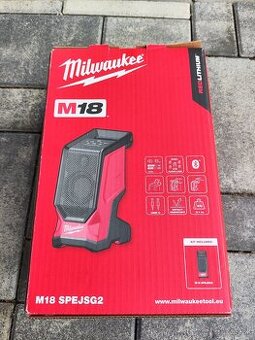 Milwaukee aku bluetooth reproduktor M18 SPEJSG2-0