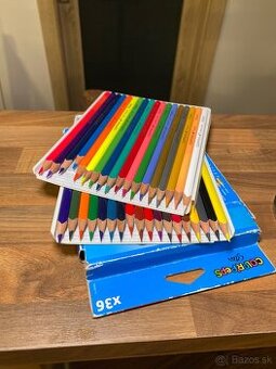 Sada farebných pasteliek Maped – 36 ks