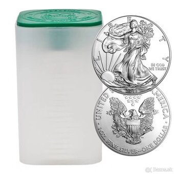 20 OZ Strieborné mince American Silver Eagle 1 oz 2013