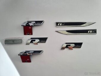 Nápisy R-LINE pre VW