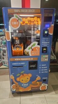 Automat na čerstvú pomarancovu šťavu