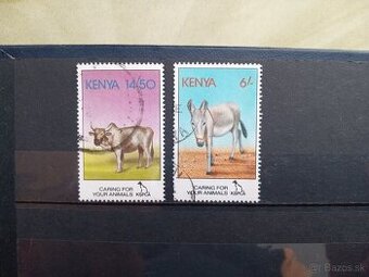 Poštové známky č.827 - Keňa - fauna