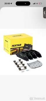 TEXTAR Brzdové platnicky