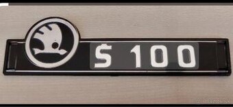Kúpim znak škoda 100 nový