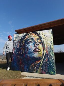 Akrylový obraz 200x180