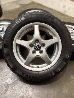 Zimná sada 5x112 R16 , 215/60/16 Passat, Superb, T-Roc Karoq