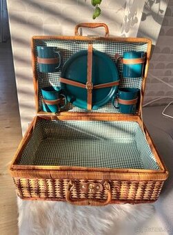Ratanový piknikový kôš