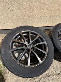 5x114,3 r17 disky Borbet plus pneumatiky