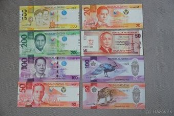 Unc bankovky Filipíny 8x